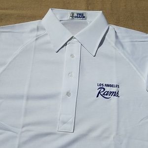 NWOT Vintage L.A. Rams Men's polo shirt
